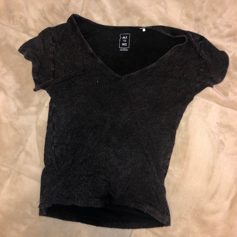 distressed grunge tee